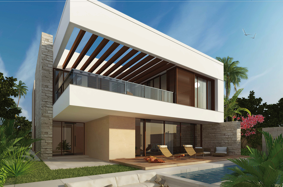 Exclusive residential villas overlooking the sea at Hidd Al Saadiyat