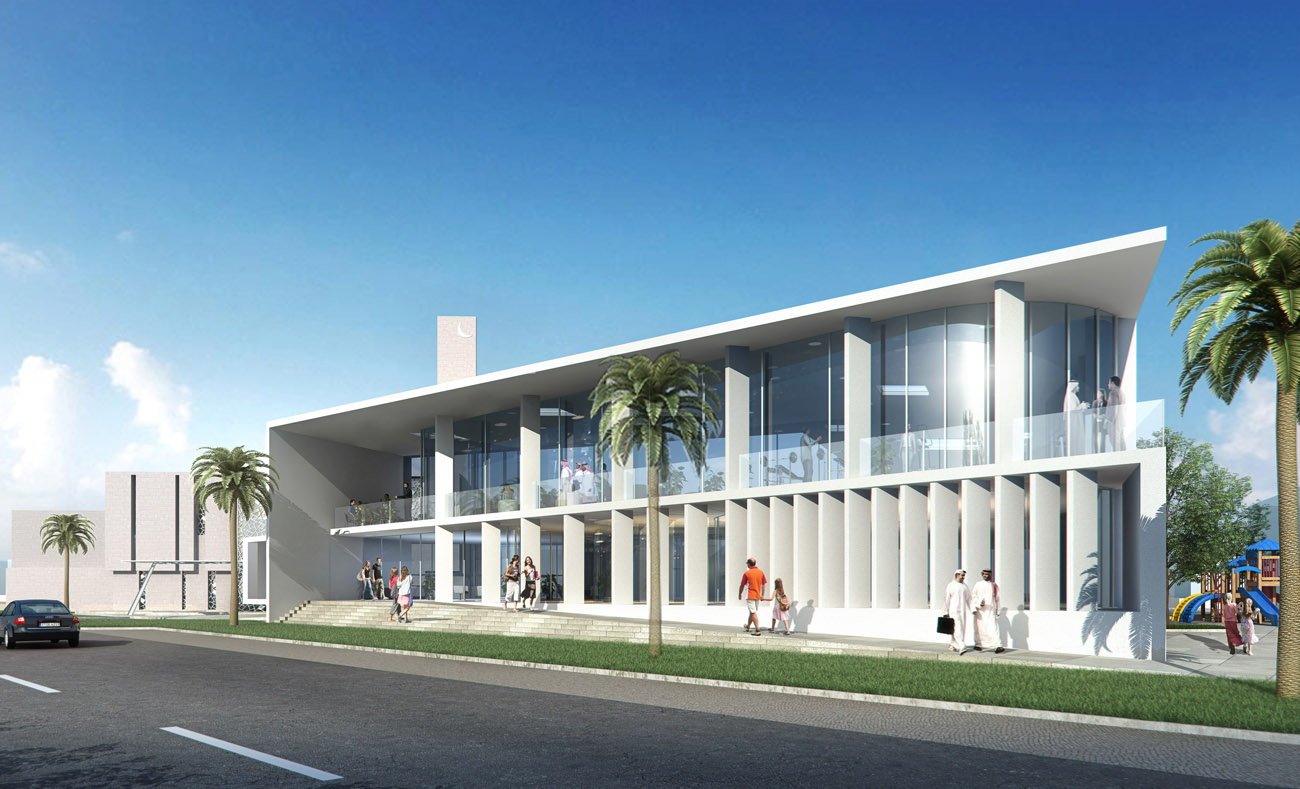 Premium beachfront neighborhood view at Hidd Al Saadiyat Abu Dhabi
